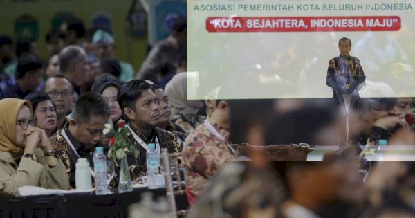 Dibuka Presiden RI Joko Widodo, PJ Sekda Makassar Hadiri Pembukaan Rakernas Apeksi XVII