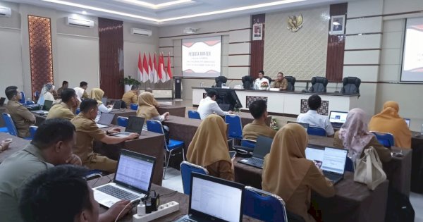 Inspektorat Gorontalo Gelar Bimtek Penilaian Maturitas Penyelenggaraan SPIP Terintegrasi