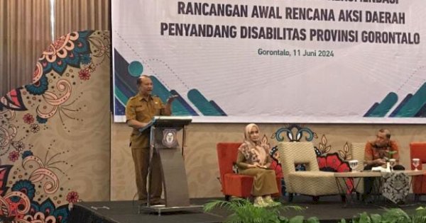 Sekdaprov Gorontalo Minta RAD Penyandang Disabilitas Segera Dirampungkan