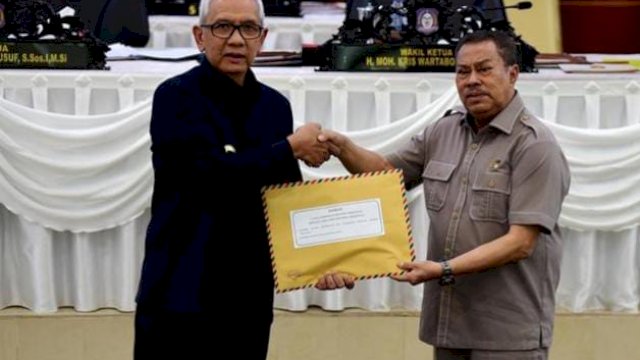 Pemprov Gorontalo Terima 2 Ranperda Yang Diusul DPRD, Terkait Kesehatan dan Peredaran Miras