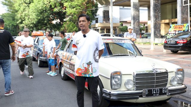 Lepas Peserta Mercedes Benz Klasik Tour Der Sulawesi, Ini PJ Sekda Makassar