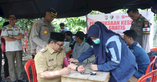 Sambut Hari Bhayangkara, Huadi Group Gelar Pemeriksaan Kesehatan Gratis