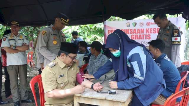 Sambut Hari Bhayangkara, Huadi Group Gelar Pemeriksaan Kesehatan Gratis