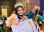 Siswi SMP 1 Masamba, Amanda Dwi Kharisma Juara 2 Duta Peduli Sosial se-Sulselbar 2024