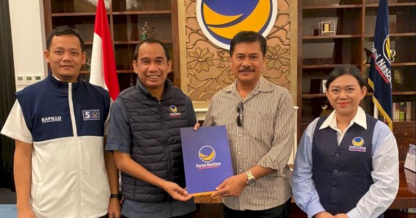 Nicodemus-Darma Lelepadang Terima Rekomendasi NasDem untuk Pilkada Toraja 2024