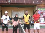 Kejuaraan Tenis Resmi Dimulai, Bupati Indah Apresiasi Kapolres Luwu Utara