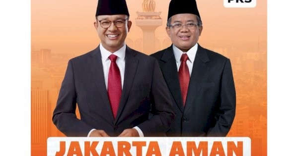 PKS Resmi Umumkan Duet Anies-Shohibul di Pilgub DKI Jakarta 2024