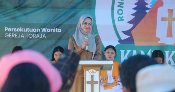 Hadiri Kamp Klasis Gereja Toraja, Indah Pesan untuk Menjaga Lingkungan