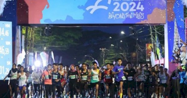 Makassar Half Marathon Sedot Peserta dari 15 Provinsi Hingga Luar Negeri 