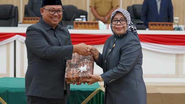 Pj Wali Kota Hadiri Paripurna 4 Ranperda Usulan Pemkot Palopo