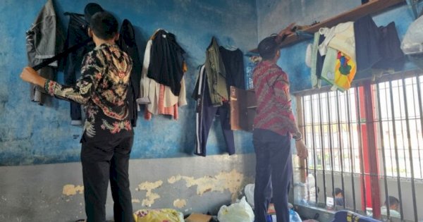 Antisipasi Over Kapasitas, Rutan Kelas 1 Makassar Lakukan Sidak Rutin 