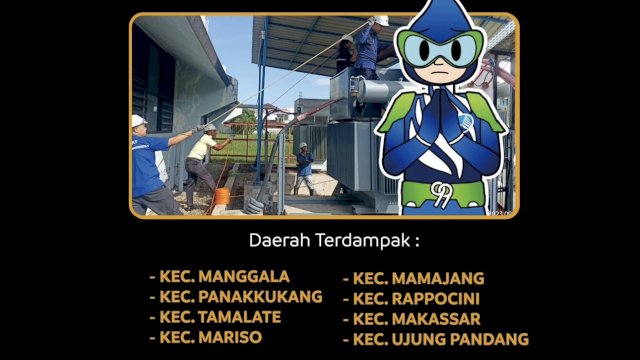 Maintenance Trafo di IPA 5 Somba Opu, PDAM Makassar Akan Lakukan Pengerjaan 2 Buah Trafo Secara Bergantian