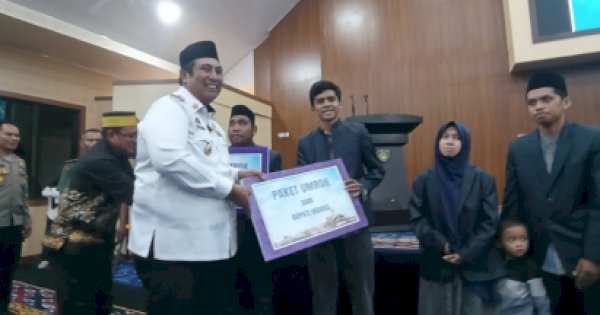 Bupati Maros Tepati Janji Beri Hadiah Umrah Peraih Emas di MTQ