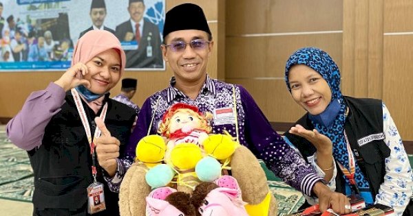 Rudianto Senang Bisa Bawa Oleh-oleh untuk Keluarga dan Tetangga dari Haji