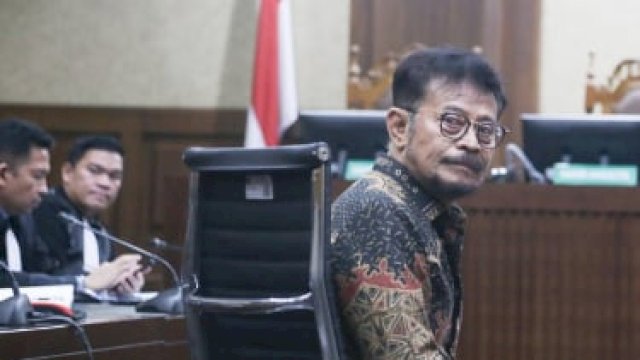 SYL Divonis Pengadilan Tipikor 10 Tahun Penjara dan Denda Rp300 Juta