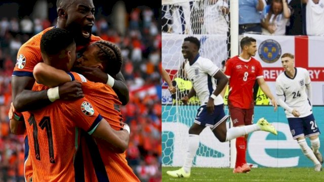 Inggris dan Belanda Hentikan Langkah Para Tim Kuda Hitam di Euro 2024