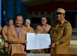 Bupati Maros Launching 10 Aksi Perubahan Peserta Latpim Administrator