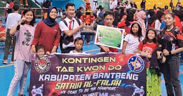 Atlet Taekwondo Bantaeng Juarai Tamarunang Cup Armed 2024, Huadi Group Beri Selamat