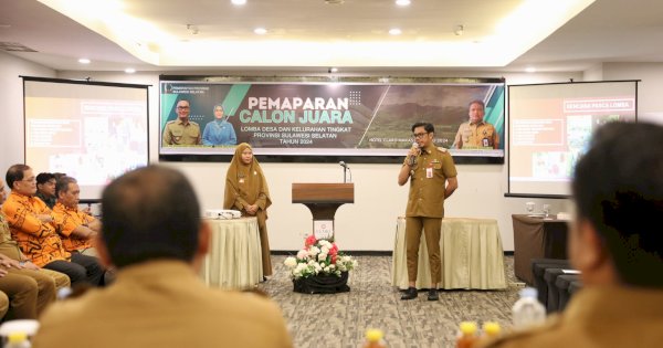 PJ Sekda Optimis Makassar Wakili Sulsel di Lomba Kelurahan Tingkat Nasional