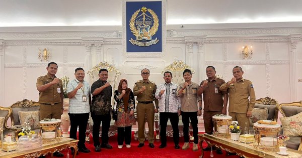 Pimpinan Bawaslu Sulsel Temui Pj Gubernur, Bahas Dana Hibah Pilkada Serentak 2024