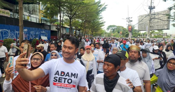 Jalan Santai ASA untuk Makassar Kuat Warganya Sehat