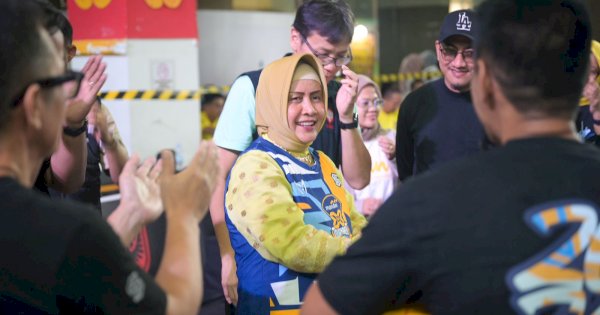 Lahirkan Atlet Makassar Berkualitas, Indira Yusuf Ismail Dukung Turnamen Basket Mandiri 3&#215;3 IT