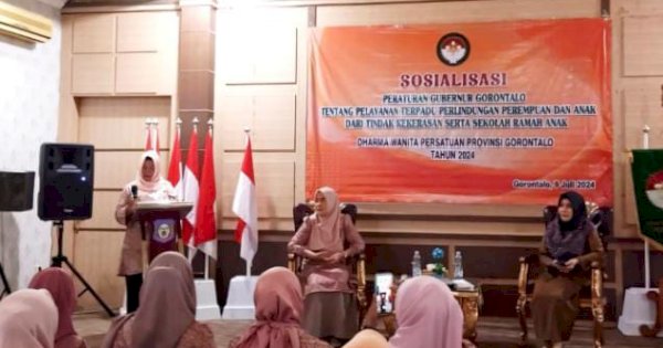 DPW Gorontalo Sosialisasikan Pergub Perlindungan Perempuan dan Anak 