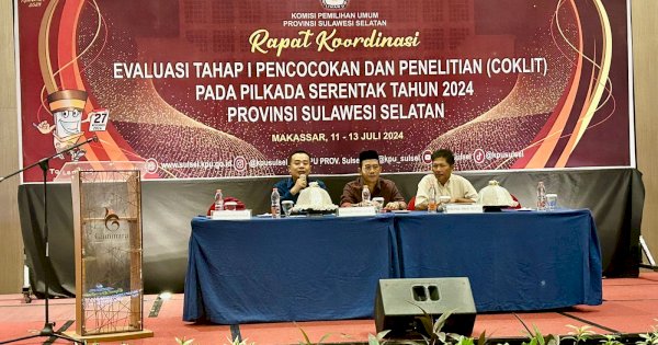 Bawaslu Sulsel Sampaikan Temuan Janggal Saat Proses Coklit oleh KPU