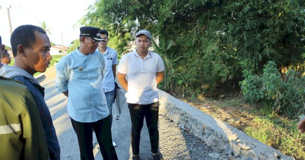 Pengerjaan Proyek di Galesong Utara Bermasalah, Pj. Bupati Takalar: Harus Diperbaiki