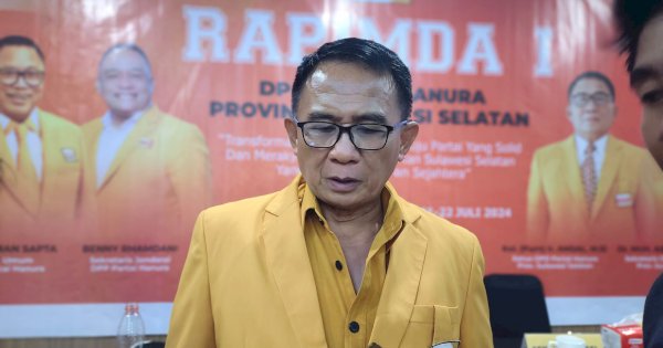 Danny dan IAS Jalani Proses, Hanura Tetap Buka Peluang untuk Andi Sudirman di Pilgub Sulsel