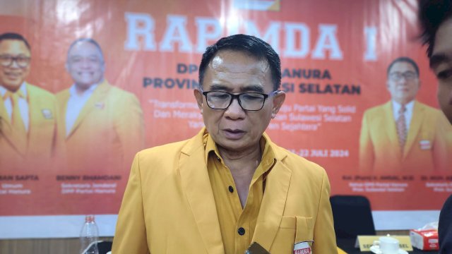 Danny dan IAS Jalani Proses, Hanura Tetap Buka Peluang untuk Andi Sudirman di Pilgub Sulsel