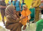 Pekan Imunisasi Nasional Polio di Luwu Utara Lampaui Target 