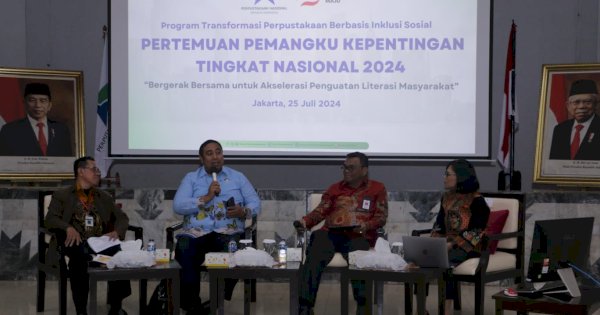 Bupati Maros jadi Pembicara di Perpusnas Terkait Transformasi Perpustakaan