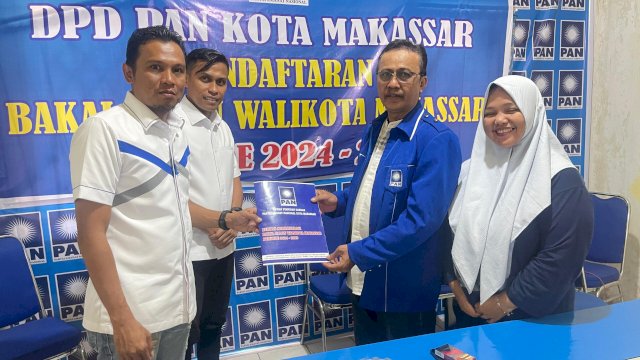 PAN Terima Pendaftaran Andi Seto Sebagai Bakal Calon Wali Kota Makassar