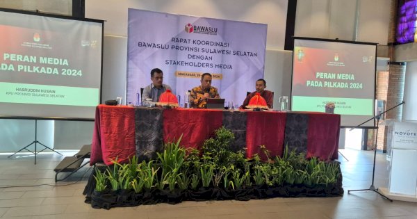 Bawaslu Sulsel Bekali Humas Bawaslu Kabupaten/Kota Tentang Pemberitaan Pilkada Serentak 2024