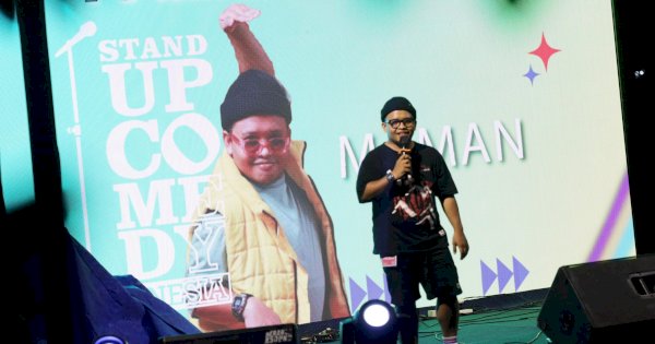 F8 Makassar Hadirkan Panggung Stand Up Comedy Hibur Masyarakat