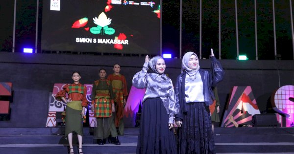 F8 Makassar Dukung Kreativitas Pelajar dengan Panggung Fashion Show