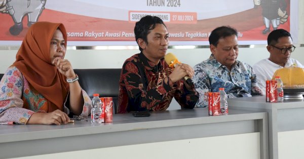 Komisioner Bawaslu Sulsel Ingatkan Jajaran Panwascam Bekerja Sesuai Aturan dan Lakukan Koordinasi Berjenjang