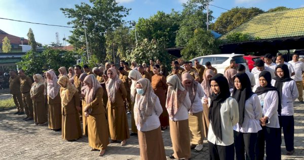 Gelar Apel Pagi, Ini Arahan Kepala Inspektorat Gorontalo 