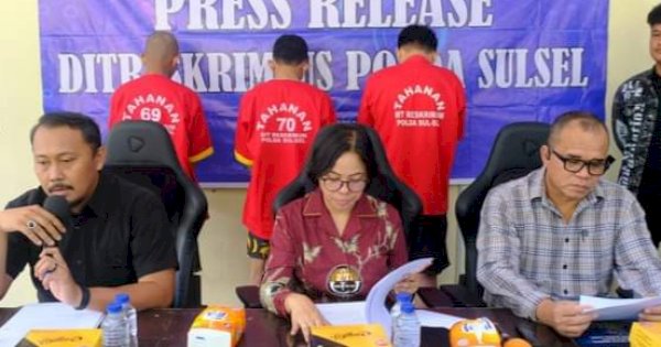 Polda Sulsel Ringkus 3 Pemuda Terkait Judi Online, Dua Diantaranya Konten Kreator 