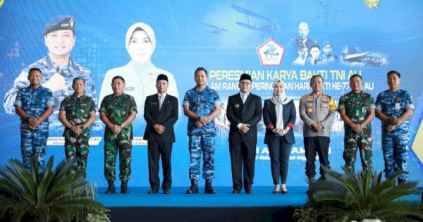 Danny Pomanto Hadiri Peresmian Karya Bakti TNI AU