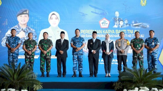 Danny Pomanto Hadiri Peresmian Karya Bakti TNI AU