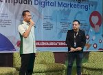 Pelatihan Digital Marketing, Andi Seto Motivasi Milenial Makassar: Ini Saatnya Anak Muda