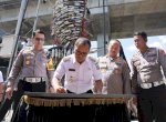 Wali Kota Danny Pomanto Resmikan Tugu Ikan Knalpot Brong