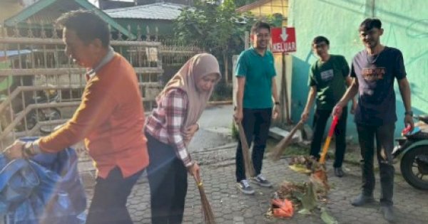 Kepala Bapenda Makassar Minta Jajaran Hingga Laskar Pelangi Laksanakan Kerja Bakti 