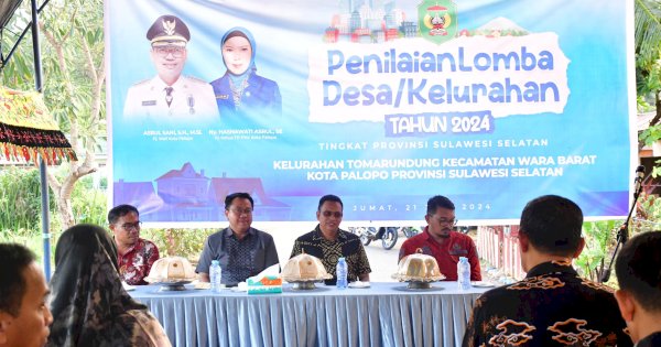 Kelurahan Tomarundung Palopo Masuk Nominasi Lomba Desa/Kelurahan