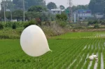 Korea Utara Gunakan Balon untuk Tebar Sampah di Korea Selatan