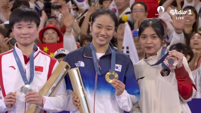 Gregoria Mariska Tunjung Akhirnya Selamatkan Wajah Bulutangkis Indonesia di Olimpiade Paris 2024