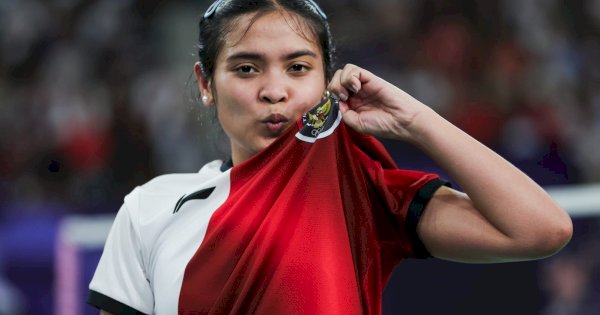 Gregoria Mariska Tunjung Jaga Asa Tradisi Medali di Olimpiade Paris 2024