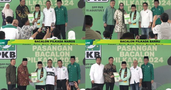 PKB Resmi Keluarkan Rekomendasi untuk 9 Pilkada di Sulsel